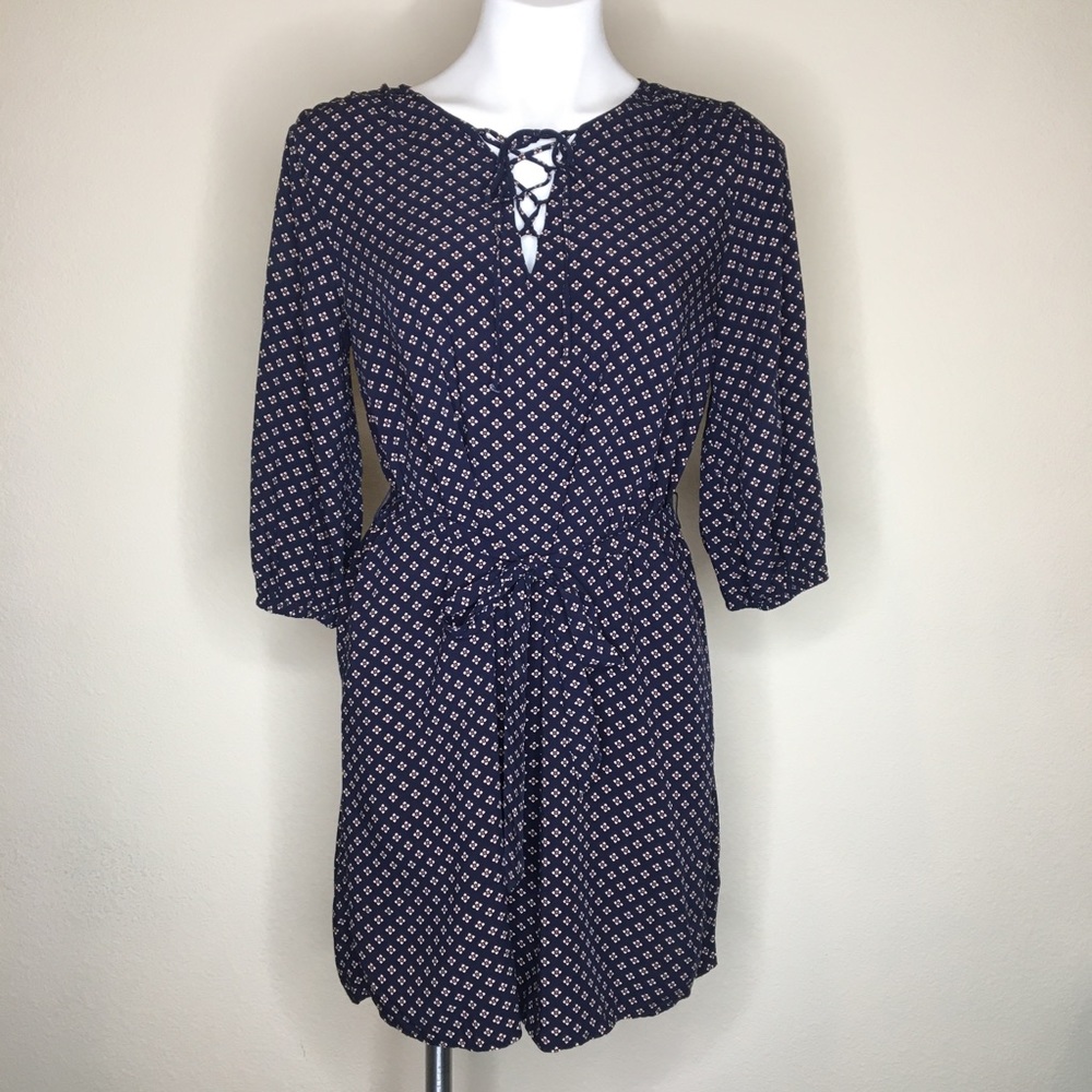 Banana Republic Factory Petite Belted Shift Dress